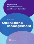 Operations Management Издательство: Financial Times Prentice Hall, 2003 г Мягкая обложка, 1 стр ISBN 0-27367-906-6 инфо 8087b.